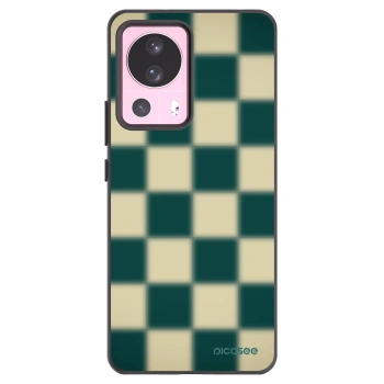 Picasee Μαύρη θήκη σιλικόνης για Xiaomi 13 Lite - Shadow Chess