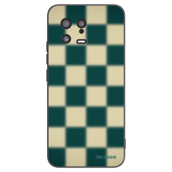 Picasee Μαύρη θήκη σιλικόνης για Xiaomi 13 - Shadow Chess