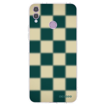 Picasee διαφανής θήκη σιλικόνης Honor 8X - Shadow Chess