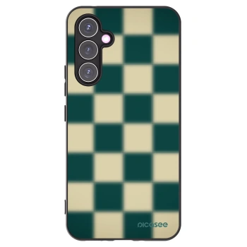 Picasee Μαύρη θήκη σιλικόνης για Samsung Galaxy A54 5G A546B - Shadow Chess