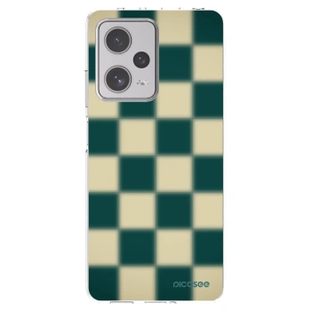 Picasee διαφανής θήκη σιλικόνης Xiaomi Redmi Note 12 Pro+ 5G - Shadow Chess