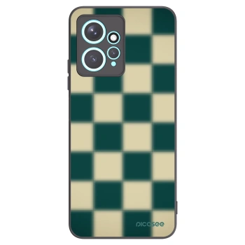 Picasee Μαύρη θήκη σιλικόνης για Xiaomi Redmi Note 12 4G - Shadow Chess