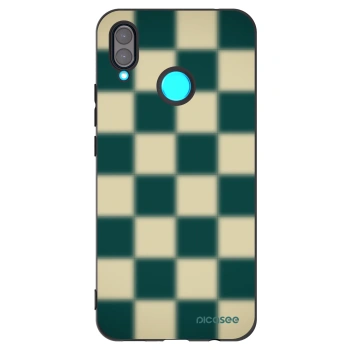 Picasee Μαύρη θήκη σιλικόνης για Huawei Nova 3 - Shadow Chess