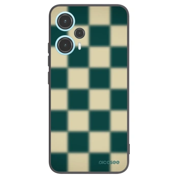 Picasee Μαύρη θήκη σιλικόνης για Xiaomi Poco F5 - Shadow Chess