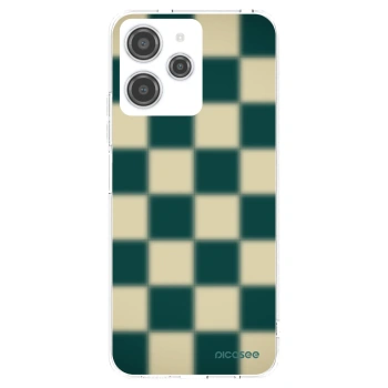 Picasee διαφανής θήκη σιλικόνης Xiaomi Redmi 12 4G - Shadow Chess