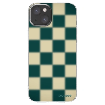 Picasee διαφανής θήκη σιλικόνης Apple iPhone 15 Plus - Shadow Chess