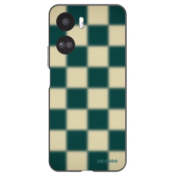 Picasee Μαύρη θήκη σιλικόνης για Honor 90 Lite 5G - Shadow Chess