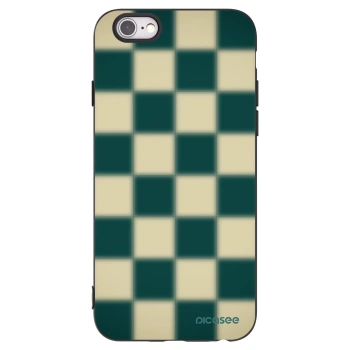 Picasee Μαύρη θήκη σιλικόνης για Apple iPhone 6/6S - Shadow Chess