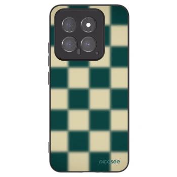 Picasee Μαύρη θήκη σιλικόνης για Xiaomi 14 - Shadow Chess