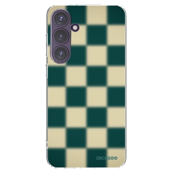 Picasee διαφανής θήκη σιλικόνης Samsung Galaxy S24+ S926B 5G - Shadow Chess