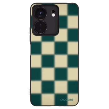 Picasee Μαύρη θήκη σιλικόνης για Xiaomi Redmi 13C 4G - Shadow Chess
