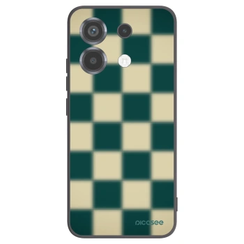 Picasee Μαύρη θήκη σιλικόνης για Xiaomi Poco X6 - Shadow Chess