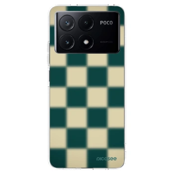Picasee διαφανής θήκη σιλικόνης Xiaomi Poco X6 Pro - Shadow Chess