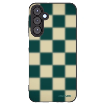 Picasee Μαύρη θήκη σιλικόνης για Samsung Galaxy A25 A256B 5G - Shadow Chess