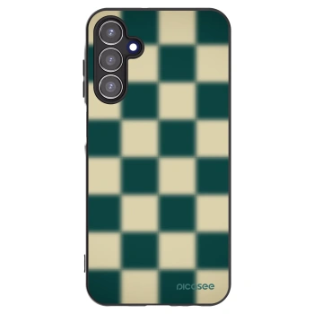 Picasee Μαύρη θήκη σιλικόνης για Samsung Galaxy A15 A156B 5G - Shadow Chess