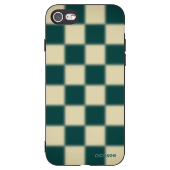 Picasee Μαύρη θήκη σιλικόνης για Apple iPhone 8 - Shadow Chess