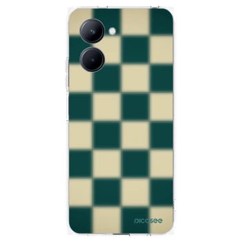 Picasee διαφανής θήκη σιλικόνης Realme C33 (2023) - Shadow Chess