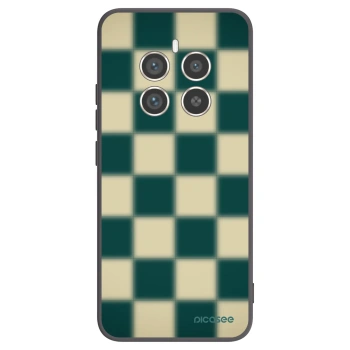 Picasee Μαύρη θήκη σιλικόνης για Realme 12 Pro 5G - Shadow Chess