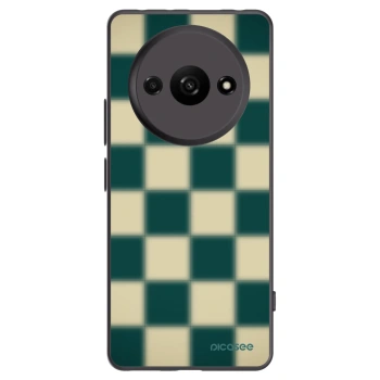 Picasee Μαύρη θήκη σιλικόνης για Xiaomi Redmi A3 - Shadow Chess