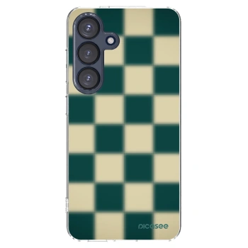 Picasee διαφανής θήκη σιλικόνης Samsung Galaxy S25 5G - Shadow Chess