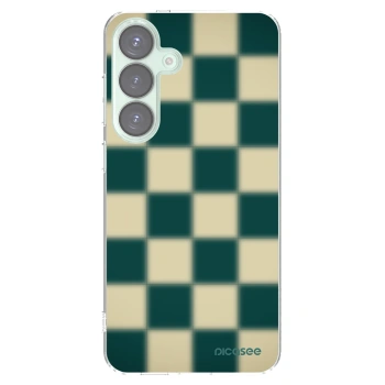 Picasee διαφανής θήκη σιλικόνης Samsung Galaxy S25+ 5G - Shadow Chess