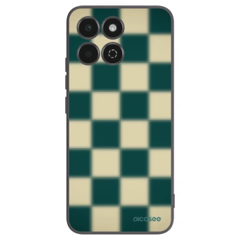 Picasee Μαύρη θήκη σιλικόνης για Honor 200 Smart 5G - Shadow Chess
