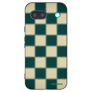 Picasee Μαύρη θήκη σιλικόνης για Google Pixel 8 - Shadow Chess