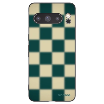 Picasee Μαύρη θήκη σιλικόνης για Google Pixel 8 Pro - Shadow Chess