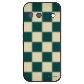 Picasee Μαύρη θήκη σιλικόνης για Google Pixel 9 - Shadow Chess