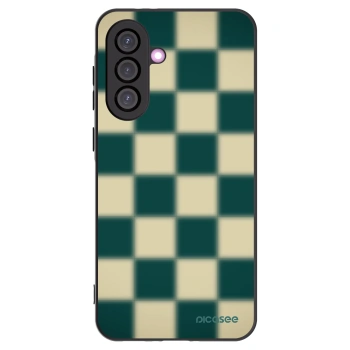 Picasee Μαύρη θήκη σιλικόνης για Samsung Galaxy A36 5G - Shadow Chess