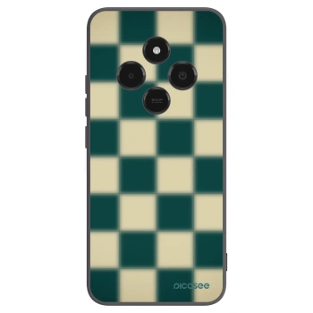 Picasee Μαύρη θήκη σιλικόνης για Xiaomi Poco C75 - Shadow Chess