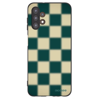 Picasee Μαύρη θήκη σιλικόνης για Samsung Galaxy A13 5G - Shadow Chess
