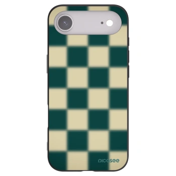 Picasee Μαύρη θήκη σιλικόνης για Apple iPhone Air - Shadow Chess