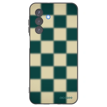 Picasee Μαύρη θήκη σιλικόνης για Samsung Galaxy A17 5G - Shadow Chess