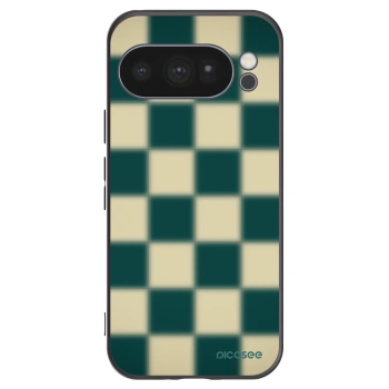 Picasee Μαύρη θήκη σιλικόνης για Google Pixel 10 Pro - Shadow Chess