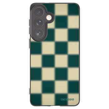 Picasee Μαύρη θήκη σιλικόνης για Samsung Galaxy S26+ - Shadow Chess
