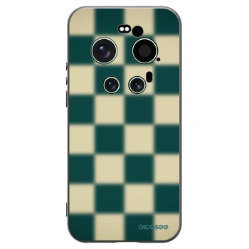 Picasee Μαύρη θήκη σιλικόνης για Xiaomi 17 Ultra - Shadow Chess