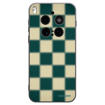 Picasee Μαύρη θήκη σιλικόνης για Vivo X300 Pro - Shadow Chess