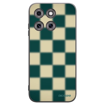 Picasee Μαύρη θήκη σιλικόνης για Motorola Moto G77 - Shadow Chess