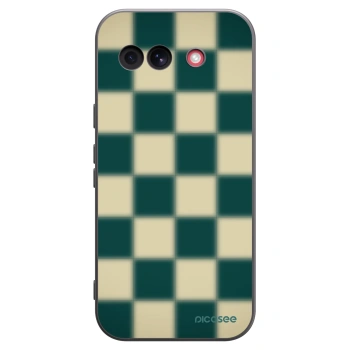 Picasee Μαύρη θήκη σιλικόνης για Google Pixel 10a - Shadow Chess