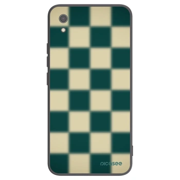 Picasee Μαύρη θήκη σιλικόνης για Xiaomi Redmi 7A - Shadow Chess