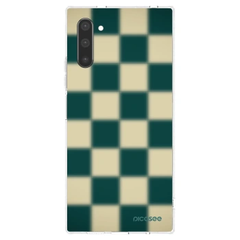 Picasee διαφανής θήκη σιλικόνης Samsung Galaxy Note 10 N970F - Shadow Chess