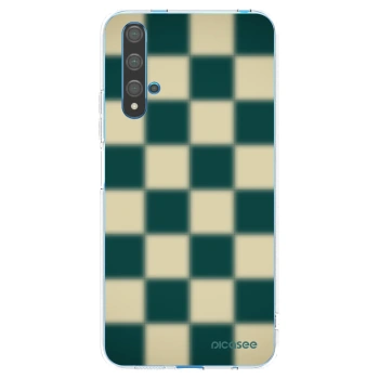 Picasee διαφανής θήκη σιλικόνης Huawei Nova 5T - Shadow Chess
