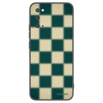 Picasee Μαύρη θήκη σιλικόνης για Samsung Galaxy S20 G980F - Shadow Chess