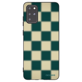 Picasee Μαύρη θήκη σιλικόνης για Samsung Galaxy S20+ G985F - Shadow Chess
