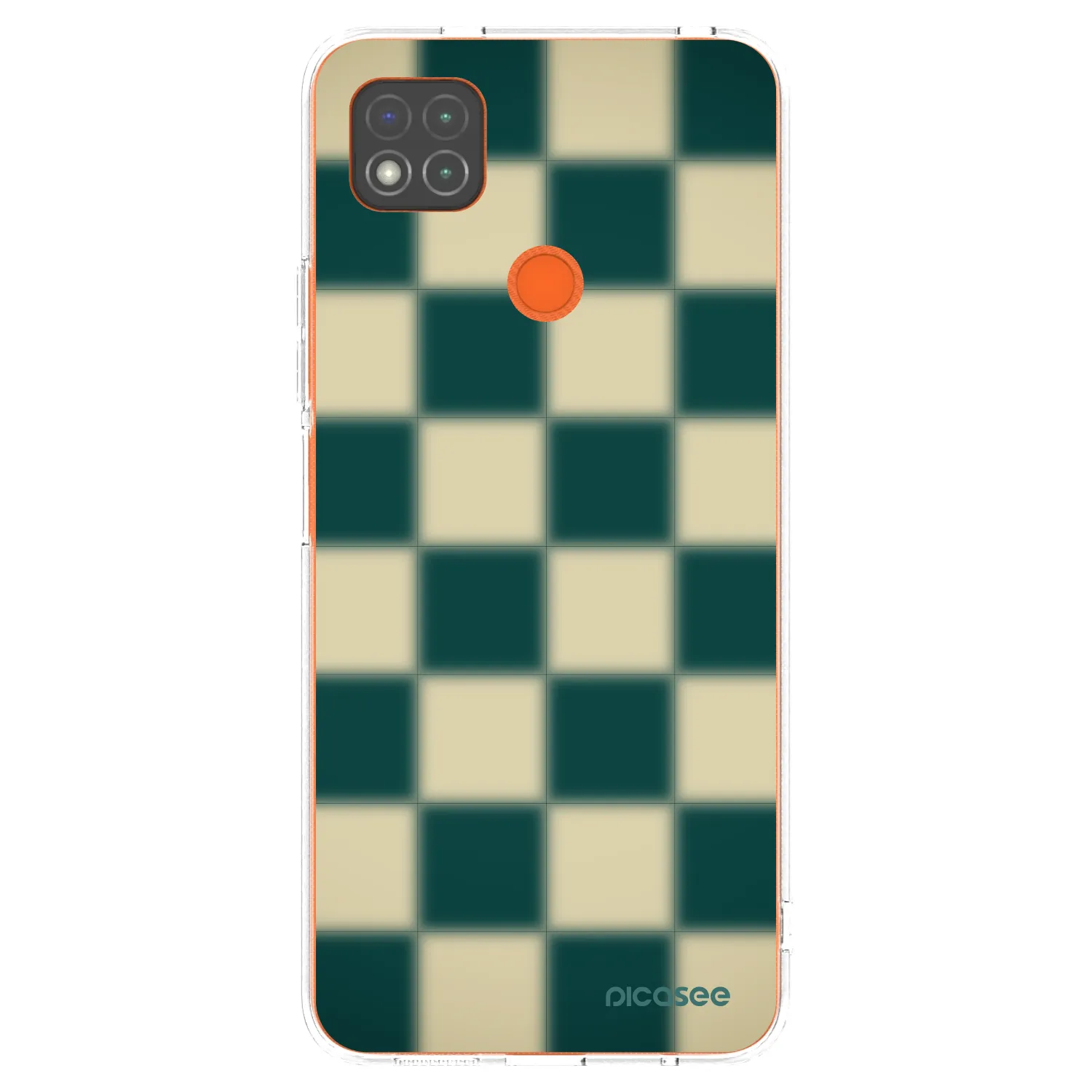 Picasee διαφανής θήκη σιλικόνης Xiaomi Redmi 9C - Shadow Chess