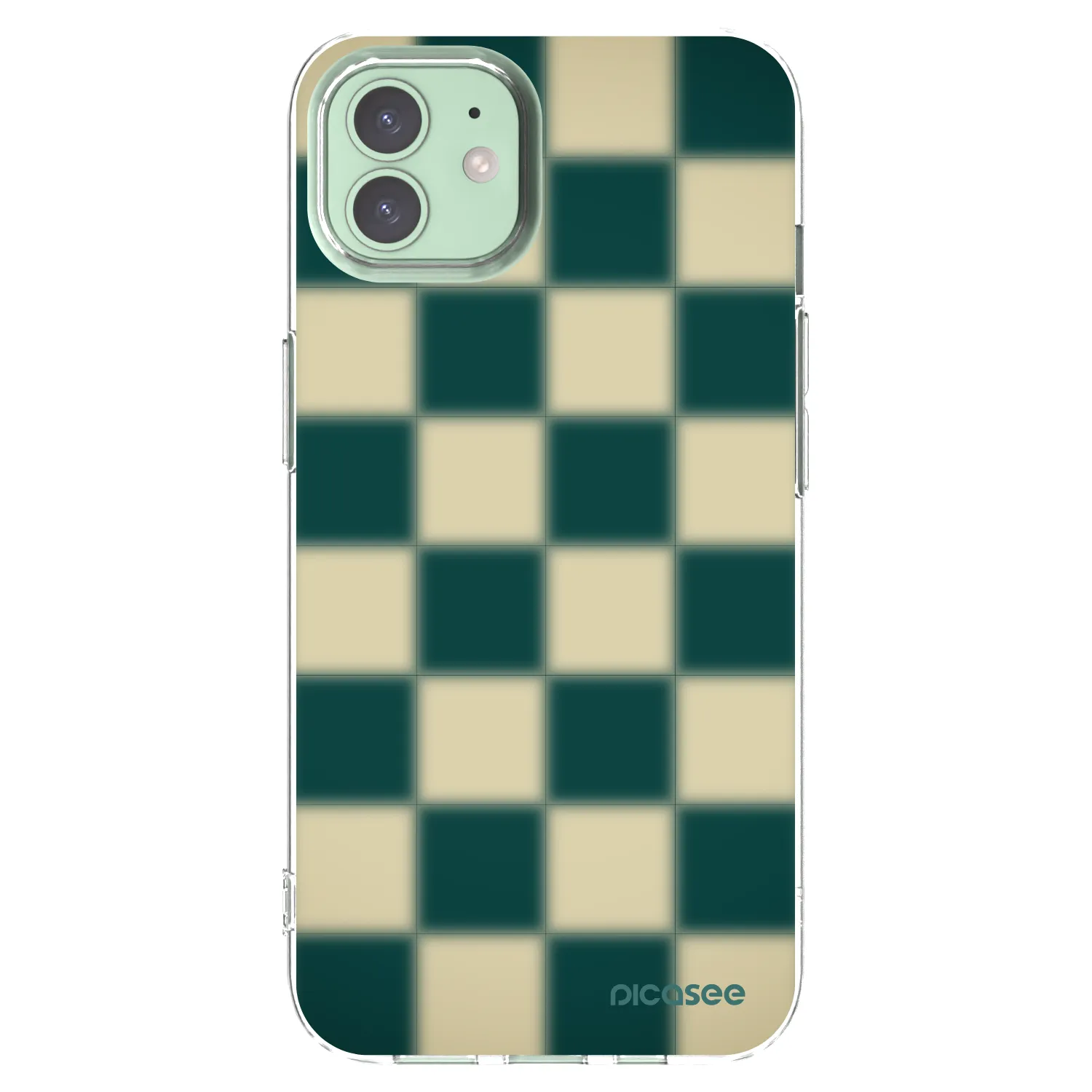 Picasee διαφανής θήκη σιλικόνης Apple iPhone 12 - Shadow Chess
