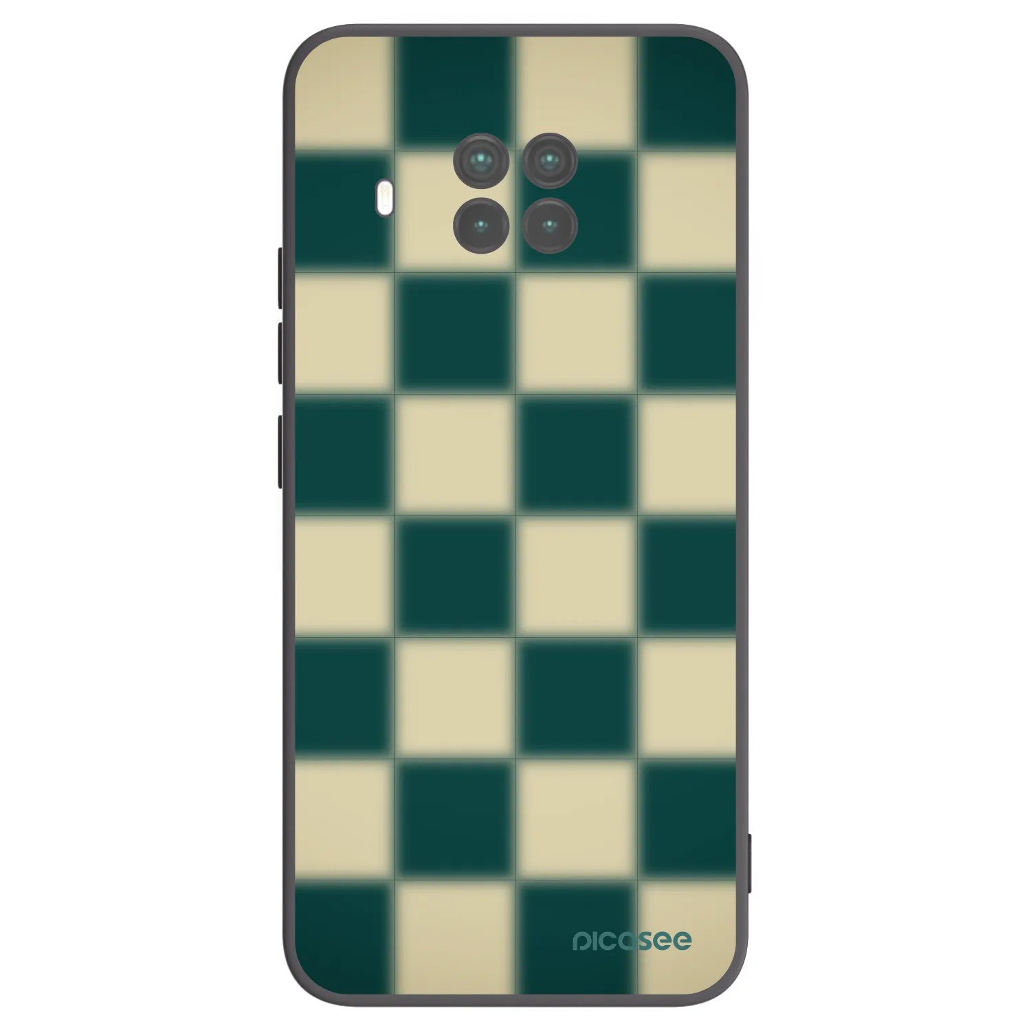 Picasee Μαύρη θήκη σιλικόνης για Xiaomi Mi 10T Lite - Shadow Chess
