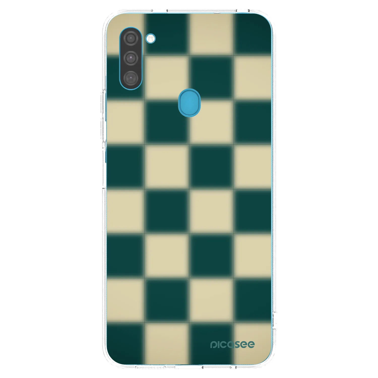 Picasee διαφανής θήκη σιλικόνης Samsung Galaxy M11 - Shadow Chess