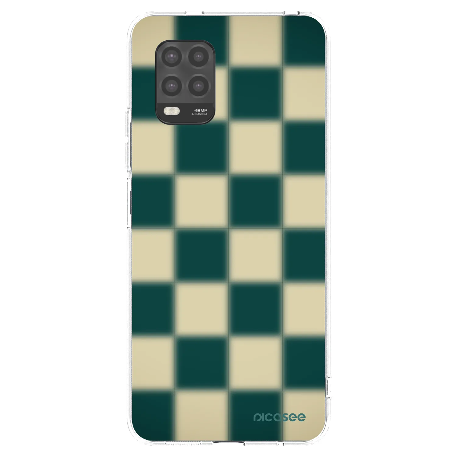 Picasee διαφανής θήκη σιλικόνης Xiaomi Mi 10 Lite - Shadow Chess
